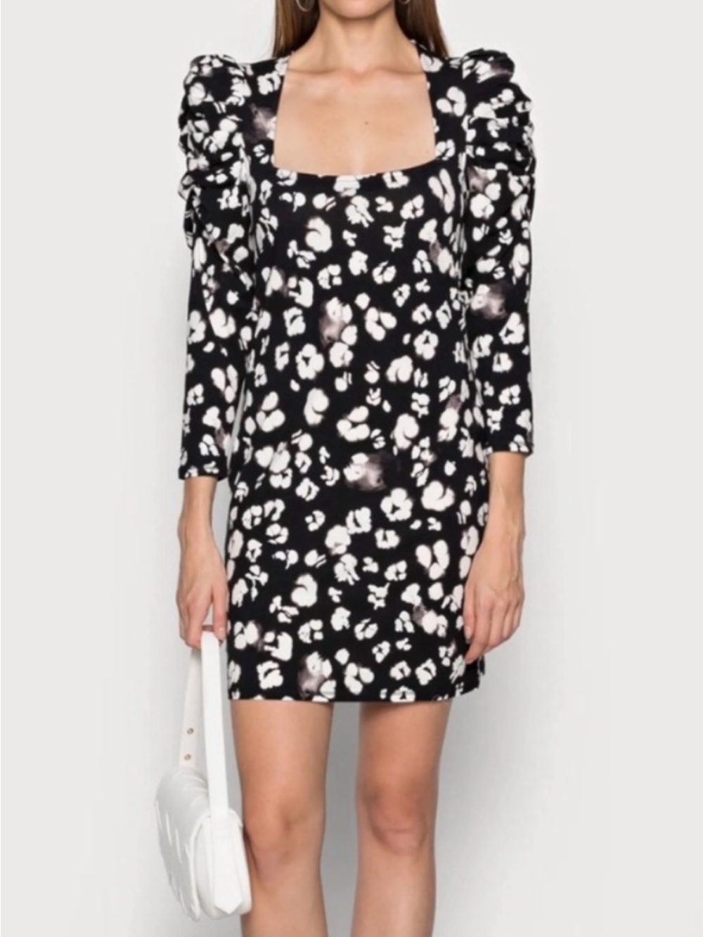 Ted Baker London Puff Sleeve Dress (Fits like Size 6)